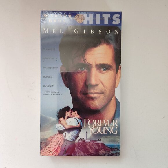 Warner Bros. Hits "Forever Young" VHS Sealed Mel Gibson Romantic Adventure 1992 - Picture 1 of 7